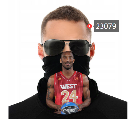NBA 2021 Los Angeles Lakers #24 kobe bryant 23079 Dust mask with filter->->Sports Accessory